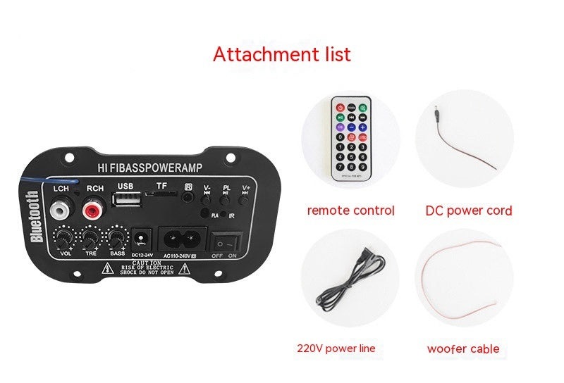 Digital Card Car Audio Bluetooth Amplifier Board - Your Tech