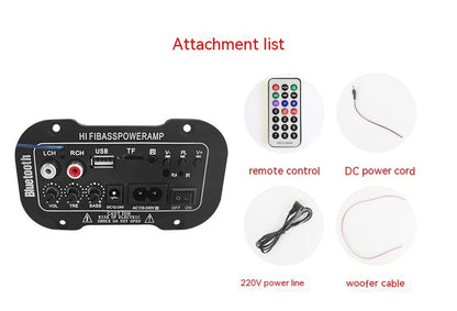 Digital Card Car Audio Bluetooth Amplifier Board - Your Tech